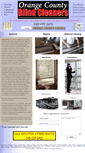 Mobile Screenshot of ocblindcleaners.com
